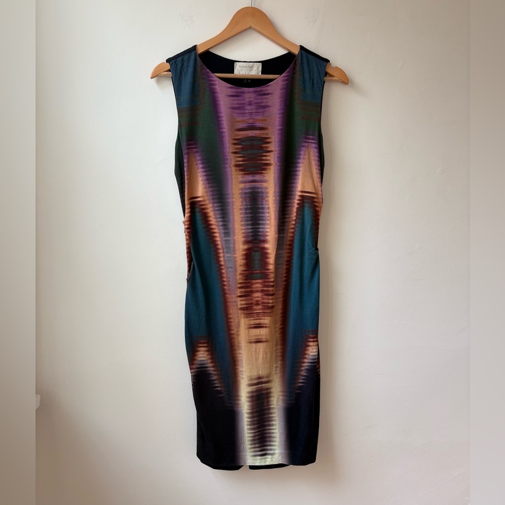 Nicole Miller Multicolor Sleeveless Dress​ - Picture 2 of 11